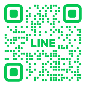 オモシゴ公式LINEを友だち追加するためのQRコード